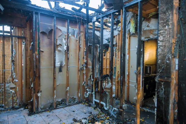 Professional Soot Cleanup technician working in Maple Lake, MN